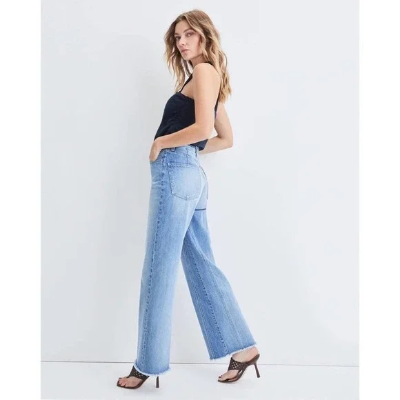 Veronica Beard Dylan Full Length Straight Jeans - Picture 2 of 8